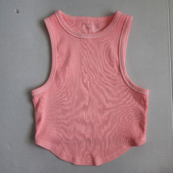 aerie Tops - Aerie Ribbed crop tank top
